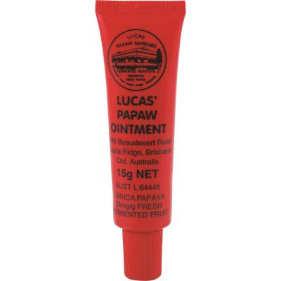 Lucas' Pawpaw Remedies Papaw Ointment Lip Applicator Tube 15g